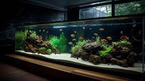 Large Fish Tank With A Tropical Tank