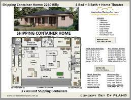 Buy Container Home House Plans