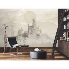 Harry Potter Hogwarts Castle L And Stick Wall Mural