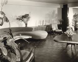 1930s Interior Design Kagan Curved Sofa