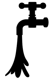 Tap Water Faucet Icon Plumbing Symbol