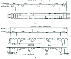 design drawings of eonyang arch bridge
