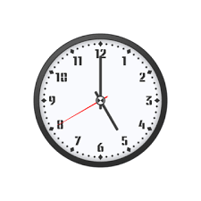 Clock Icon Vector Png Vector Psd And