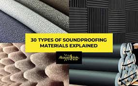 30 Types Of Soundproofing Materials
