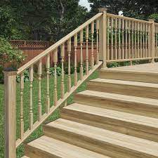 Routed Stair Rail Kit With Se Spindles