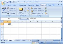 Ms Excel 2007 Hide Formulas From