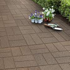 Flat Profile Rubber Paver