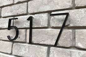 How To Install Floating House Numbers