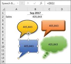 Microsoft Excel How To Link Text Boxes