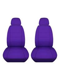 Solid Car Seat Covers W 2 Separate