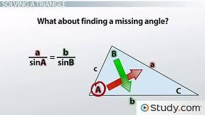 Of Sines To Solve A Triangle Lesson