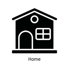 Home Vector Solid Icon Design