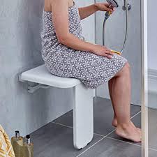 Arcwares Folding Shower Seat Wall