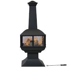 Outdoor Wood Burning Fire Pit Chiminea