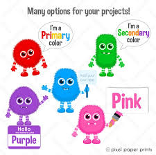 Color Learning Clipart Educational