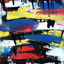 Primary Colors Large 33x330 Painting