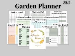 Printable Garden Planner Tracker