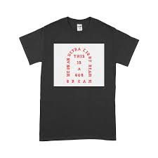 ultralight beam red t shirt tee