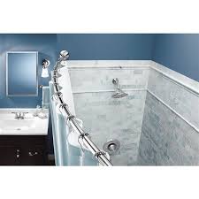 Moen Chrome Tension Curved Shower Rod
