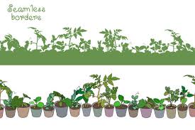Vegetable Garden Silhouette Images