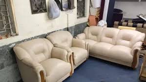 Hoomek 400 Leatherette Designer Sofa