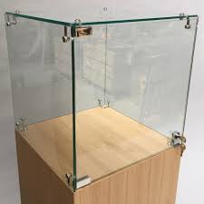 Artplinths Glass Display Case Keyed