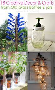 Diy Glass Bottle Decor Craft Ideas