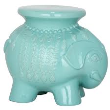 Safavieh Elephant Egg Blue Ceramic