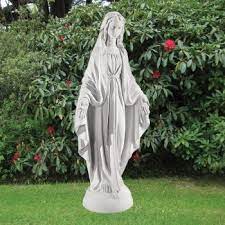 Virgin Mary 185cm Marble Resin Garden