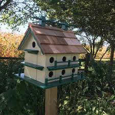 Martin House Large Birdhouse With 14