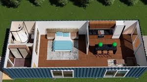 Prefabricated Wooden Container House At