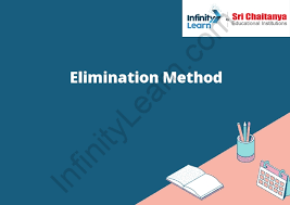 Elimination Method Infinity Learn By