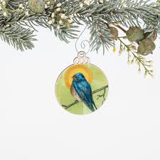 Barn Swallow Icon Ornament