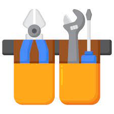 Belt Free Construction And Tools Icons