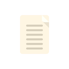 Contact Paper Icon Flat Vector On