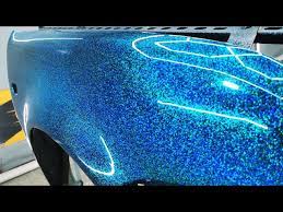 Metal Flake Azul Holograma