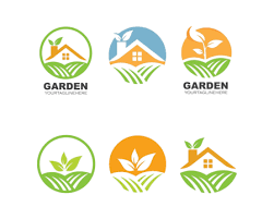 Farm And Garden Logo Vector Icon Land