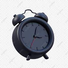 Cute Alarm Clock Clipart Hd Png 3d