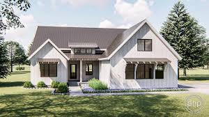 1 Story 3 Bedroom Modern Farmhouse Plan