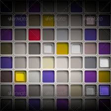 Abstract Background With Colorful Squares