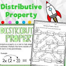Distributive Property Worksheets Made