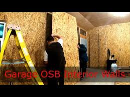 Osb Interior Garage Walls