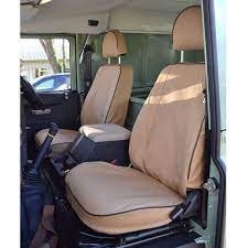 Defender Canvas Seat Covers Front