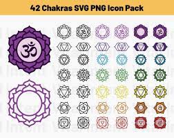 Buy 7 Chakras Svg Png Icon Symbol Pack
