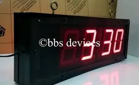 Led Double Sided Clock At Rs 6500