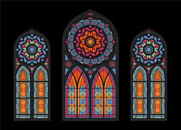 Church Window Vectors Ilrations