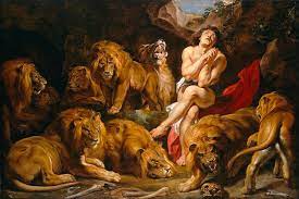 The Lions Den By Peter Paul Rubens