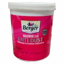 20 Ltr Berger Weathercoat Anti Dust