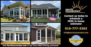 Porch Conversion Sunrooms Wilmington