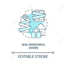 Seal Windows And Doors Turquoise